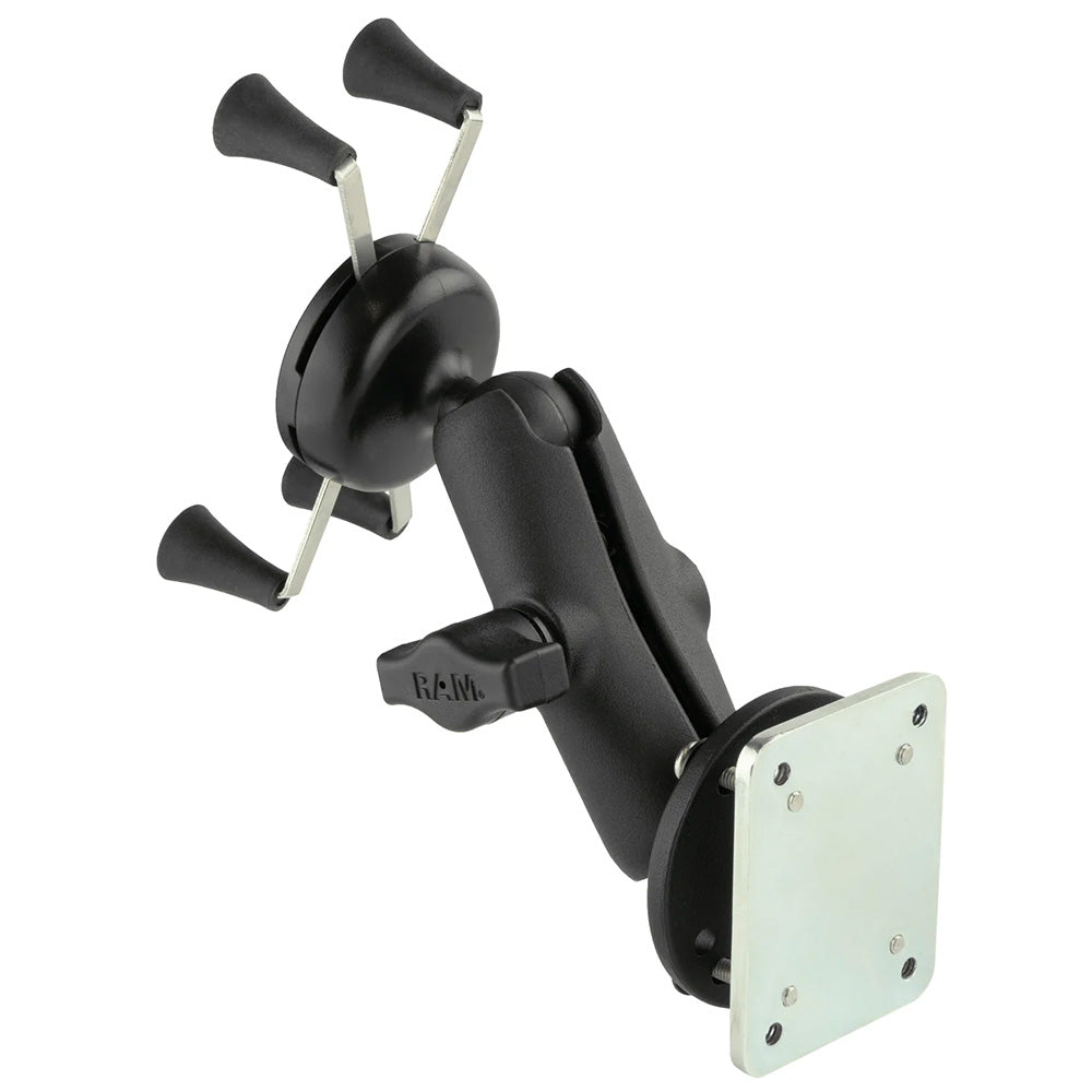 RAM Mount XGrip Phone Mount wDrillDown Base Backer Plate RAMB138UN7225B2U