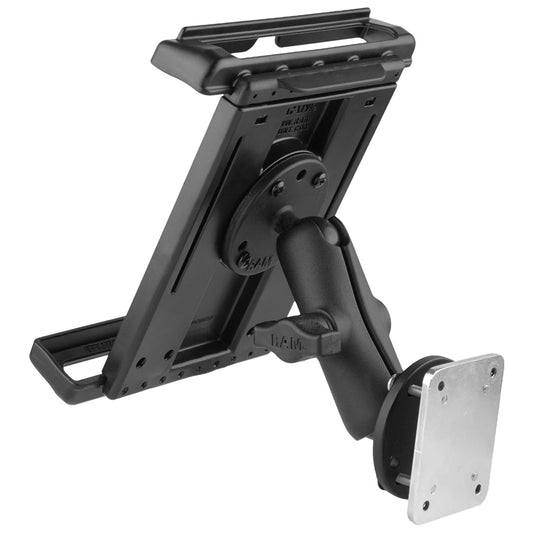 RAM Mount Dashboard Mount wBacking Plate f8 Tablets wCases RAMB101B2TAB12U
