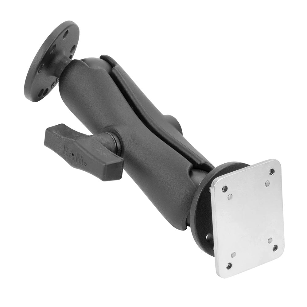 RAM Mount DrillDown Dashboard Mount wBacking Plate C Size Medium RAM101225B2U