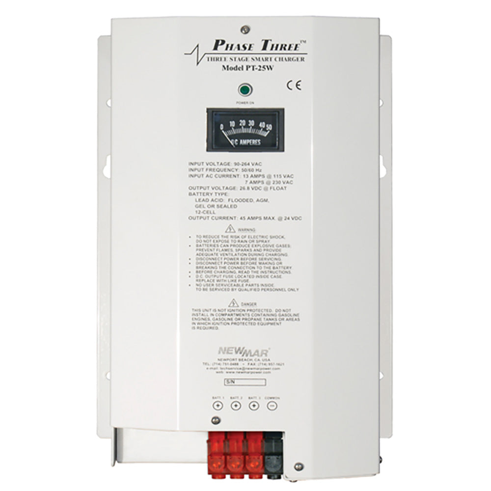 Newmar PT25W Battery Charger PT25W