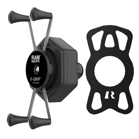 RAM Mount RAM XGrip Large Phone Holder wBall VibeSafe Adapter RAMHOLUN10B462