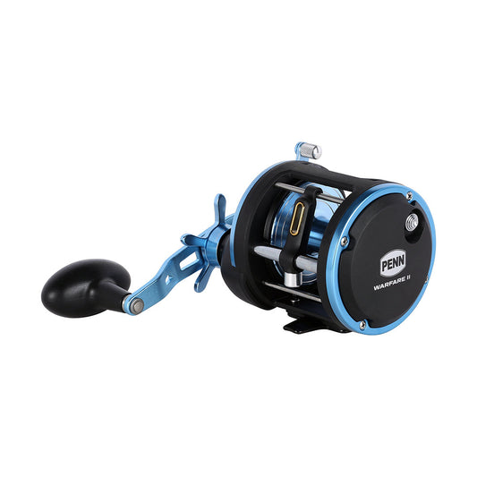 PENN WARII15LW Warfare II Level Wind 15 Right Hand Conventional Reel 1639127
