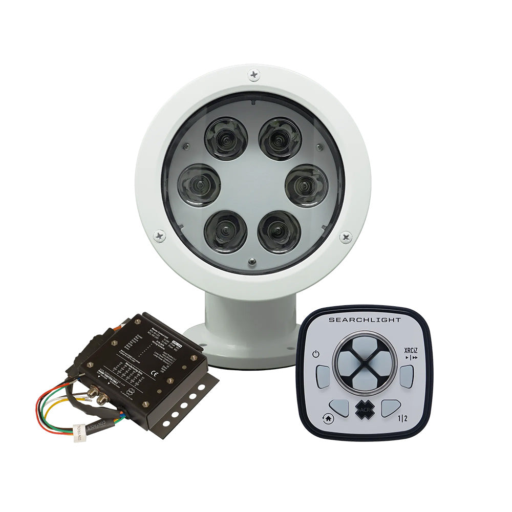 ACR RCL50 LED White Searchlight wURP103 Wired Point Pad URC104 Master Controller 1982