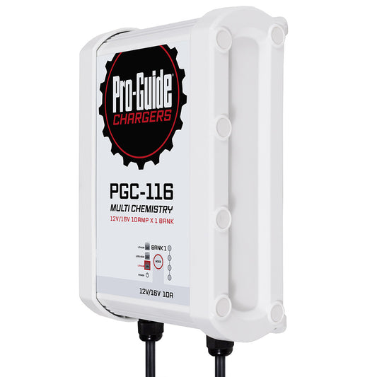 ProGuide 1 Bank OnBoard Battery Charger 12V16V 10Amp PGC116