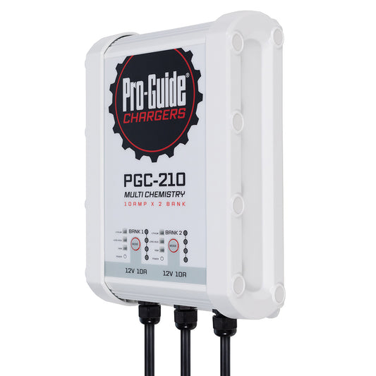 ProGuide 2 Bank OnBoard Battery Charger 12V 10Amp PGC210