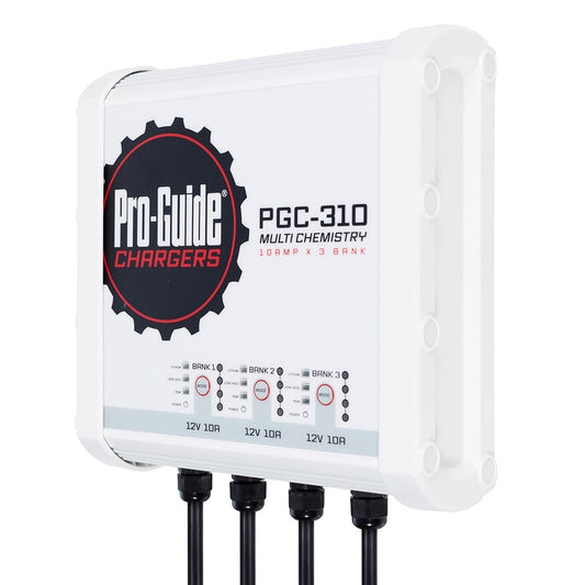 ProGuide 3 Bank OnBoard Battery Charger 12V 30Amp PGC310