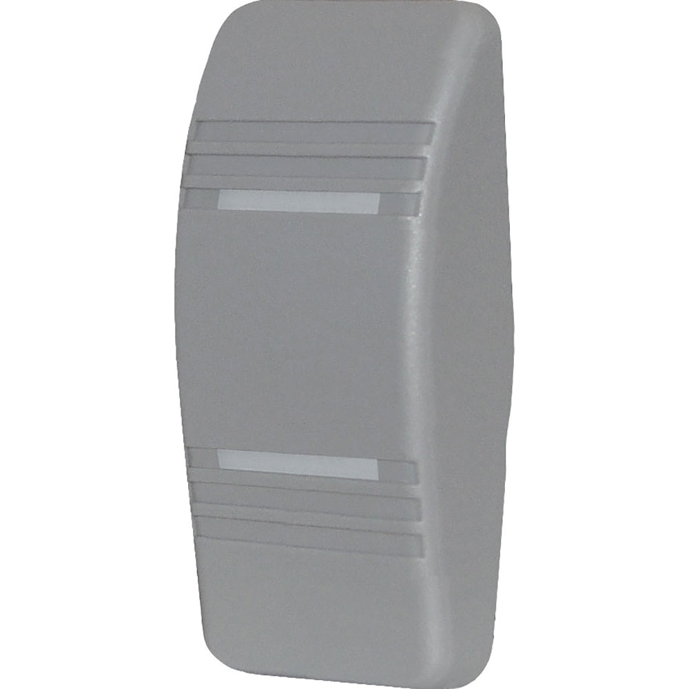 Blue Sea 8298 Contura Switch Grey Actuator Double Lens 8298