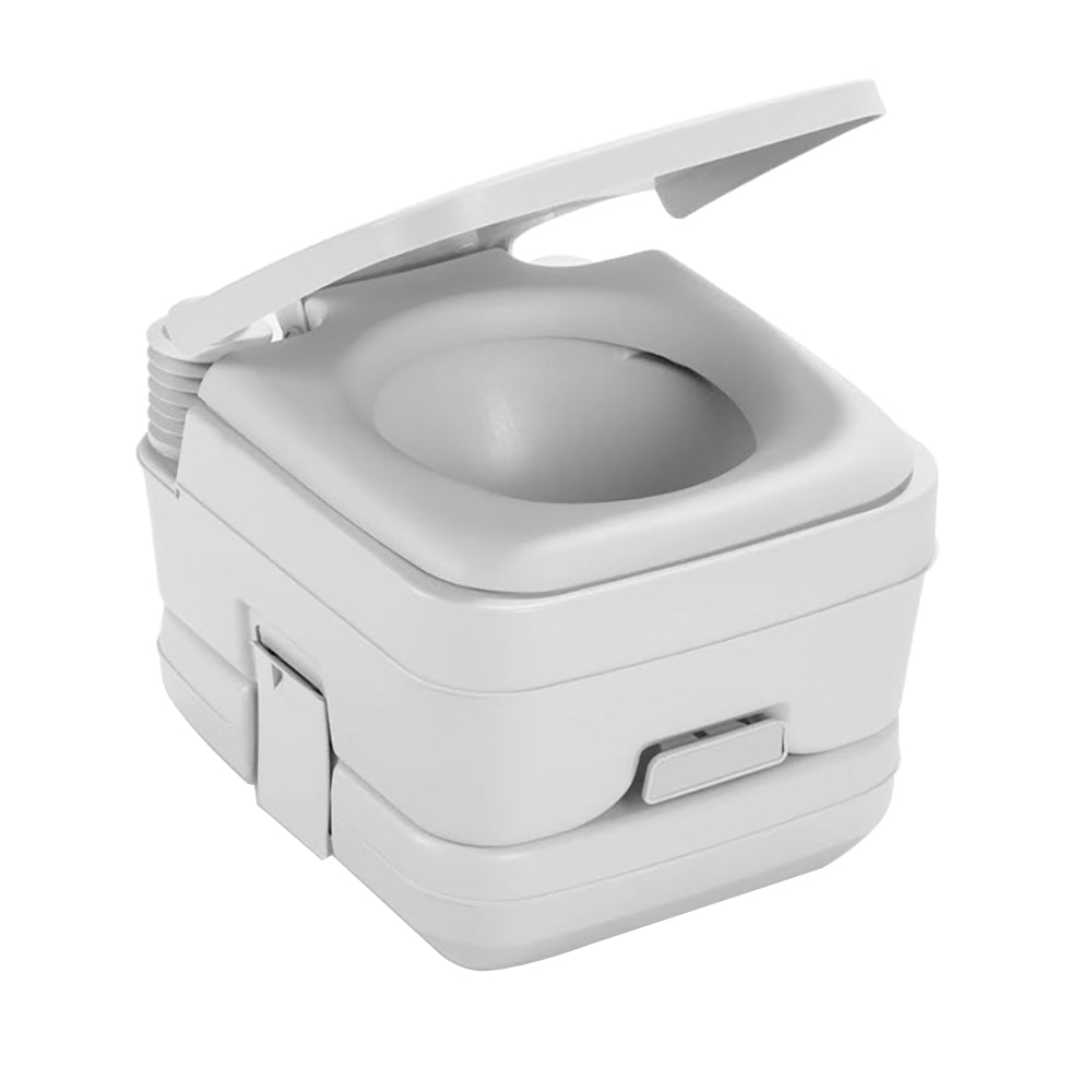 Dometic 964 Portable Toilet wMounting Brackets 25 Gallon Platinum 311096406