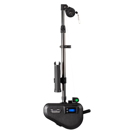 Scotty 2106 HP Depthpower Electric Downrigger 60 SS Telescoping Boom wSwivel Base Single Rod Holder 2106