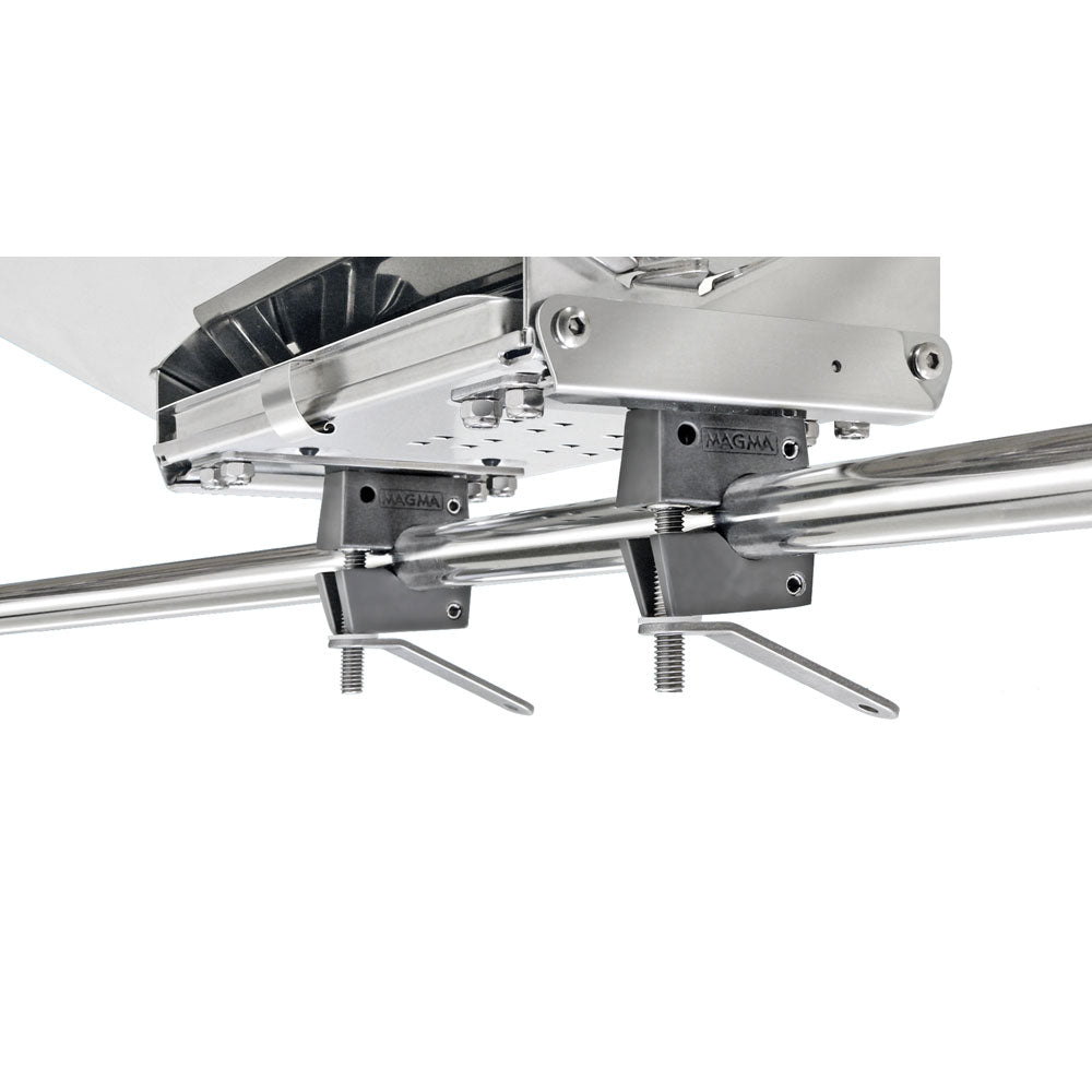 Magma Dual Horizontal Round Rail Mount Oversized Rails T10585