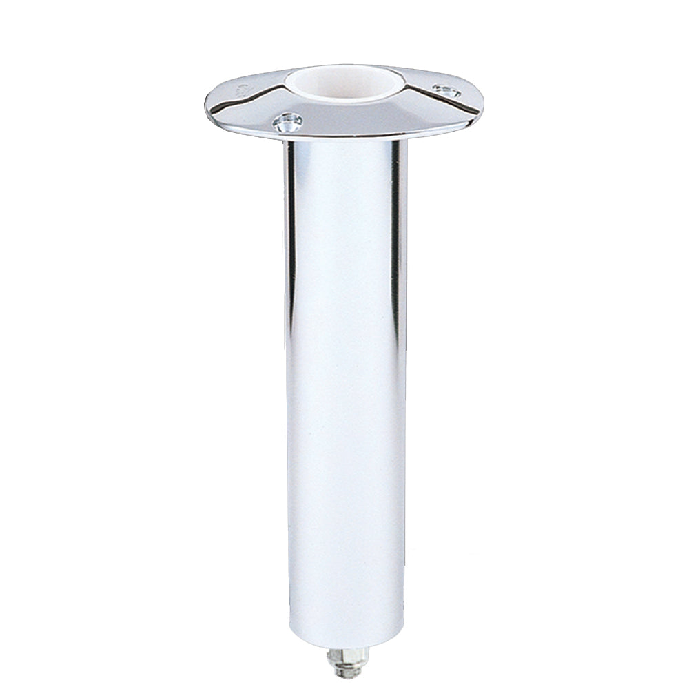 Lees 0 Degree SS Flush Mount Swivel Base Rod Holder 2 x 9 Medium RH5367V