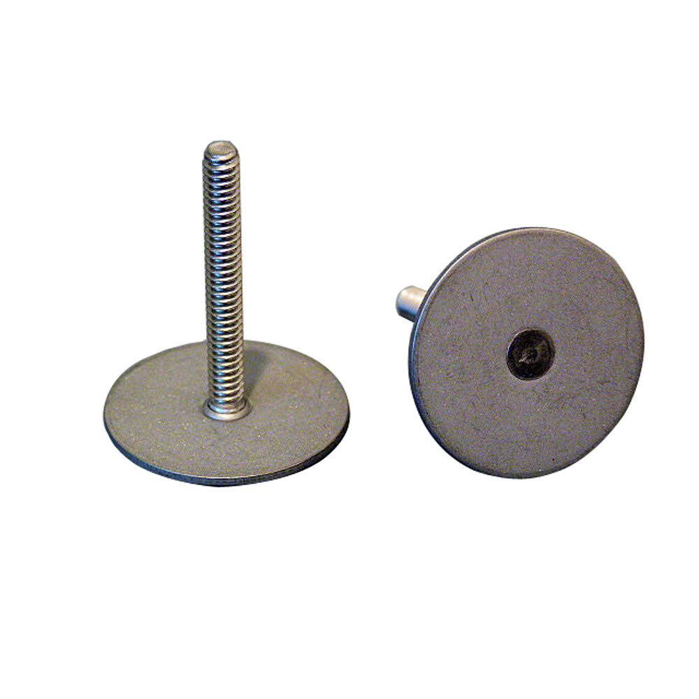 Weld Mount 75 Tall Stainless Stud w10 x 24 Threads Qty 10 102412