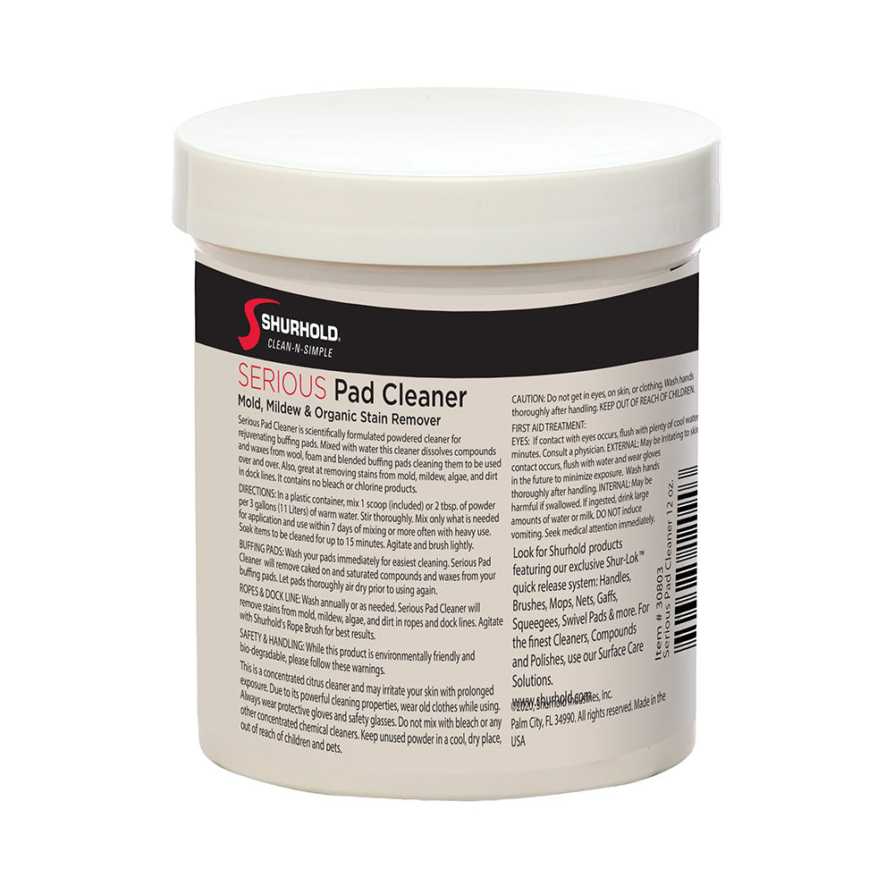 Shurhold Serious Pad Cleaner 12oz 30803