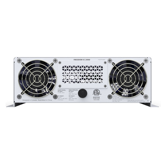 Xantrex Freedom X 2000 True Sine Wave Power Inverter 12VDC 120VAC 2000W 8172000