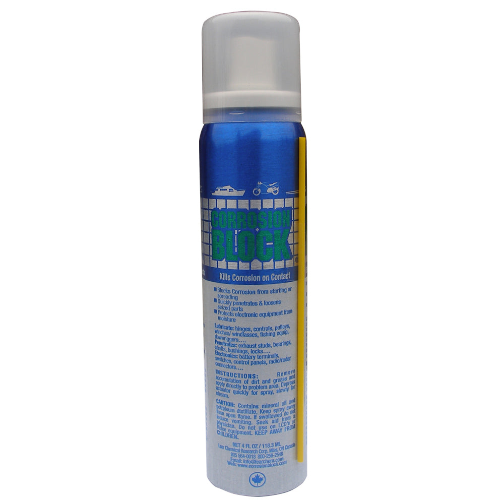 Corrosion Block Liquid Pump Spray 4oz NonHazmat NonFlammable NonToxic 20002