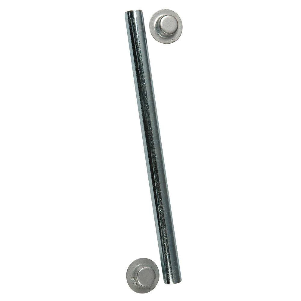 CE Smith Package Roller Shaft 12 x 1234 wCap Nuts Zinc 10705A