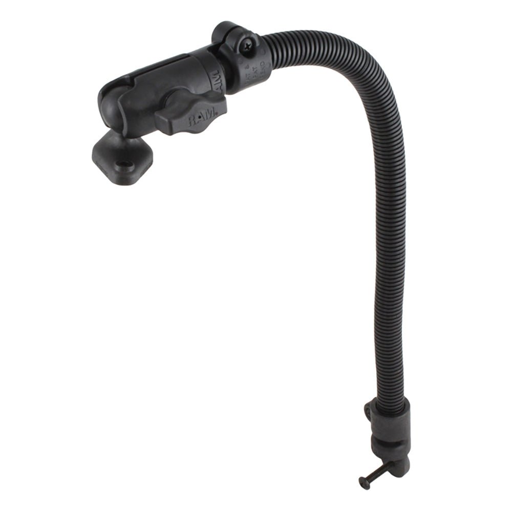 RAM Mount RAM Transducer Mount w18 Aluminum Rod Diamond Base RAMB31618TRA1U