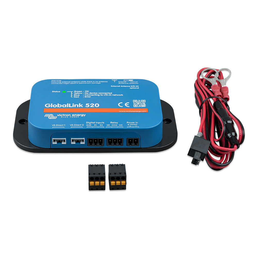 Victron GlobalLink 520 4G LTEM Remote Monitoring Device w5Year PrePaid SIM Card Uses ATT TMobile ASS030543020