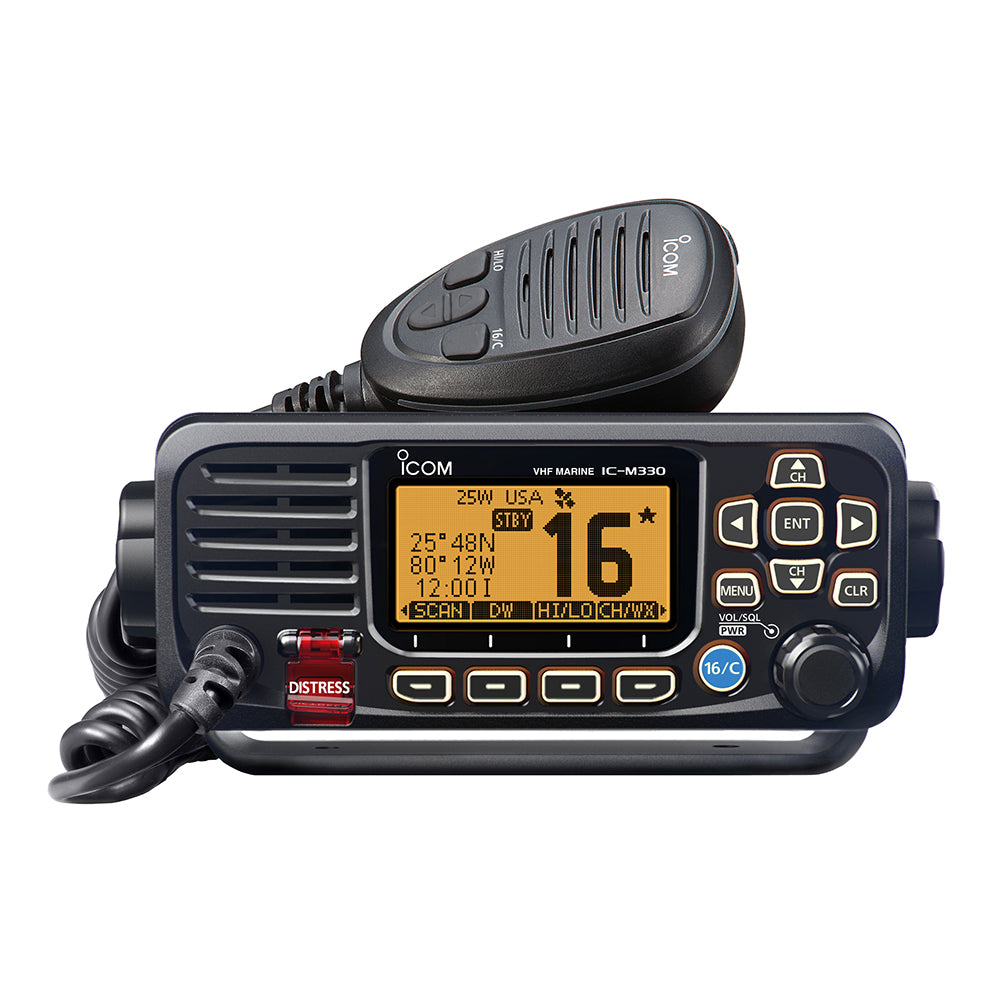 Icom ICM330 VHF Radio Compact wGPS Black M330 71