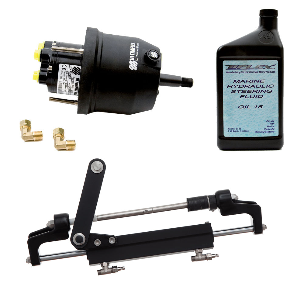 Uflex HYCO 11 Front Mount OB System up to 175HP Includes UP20 FM Helm 2qts of Oil UC95OBF Cylinder HYCO 11