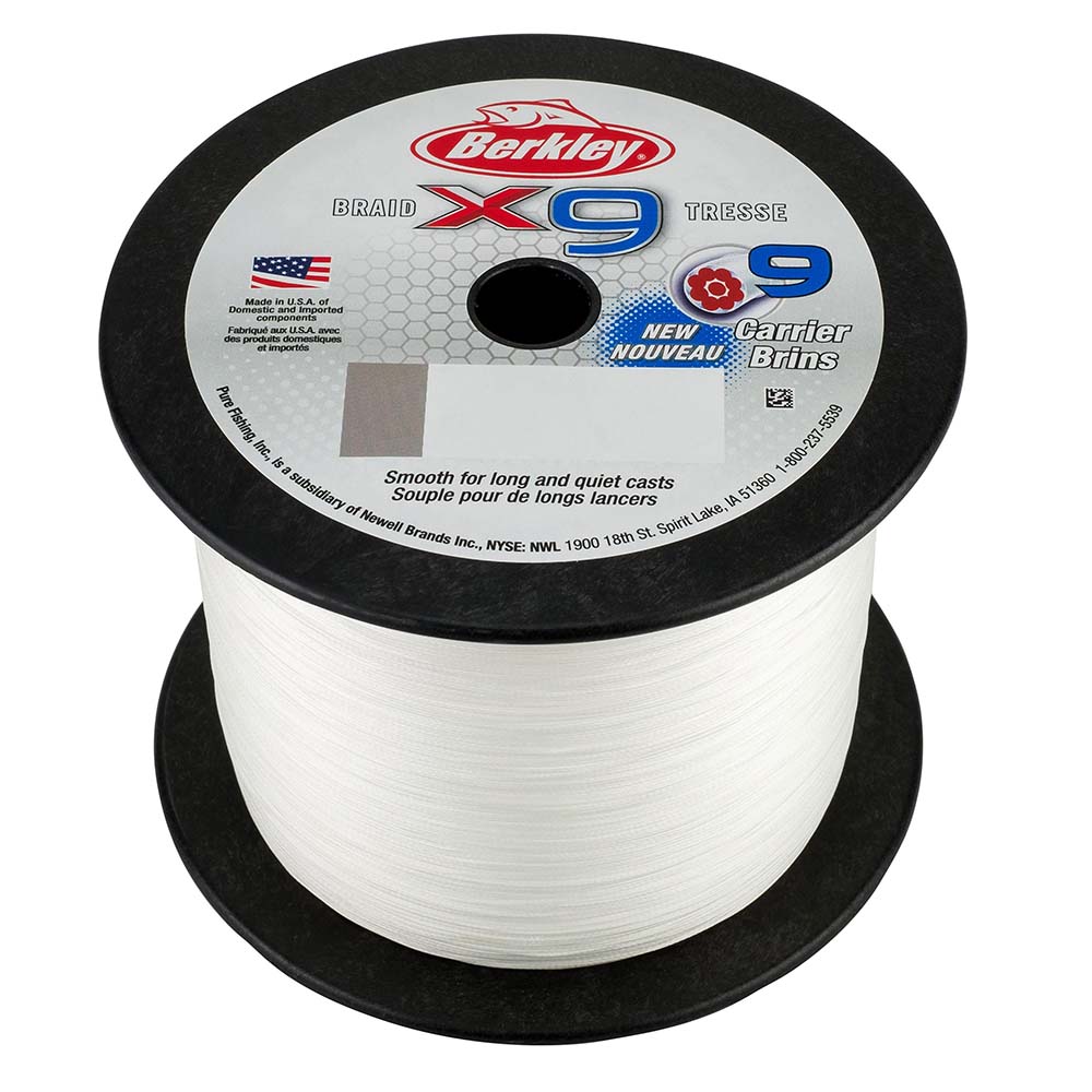 Berkley x9 Braid Crystal 100lb 2188 yds X9BBK100CY 1486916