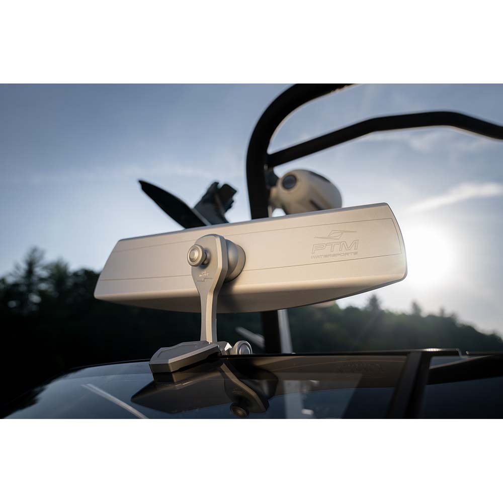 PTM Watersports VR140 Elite Mirror Cover Combo Silver P12848100MS