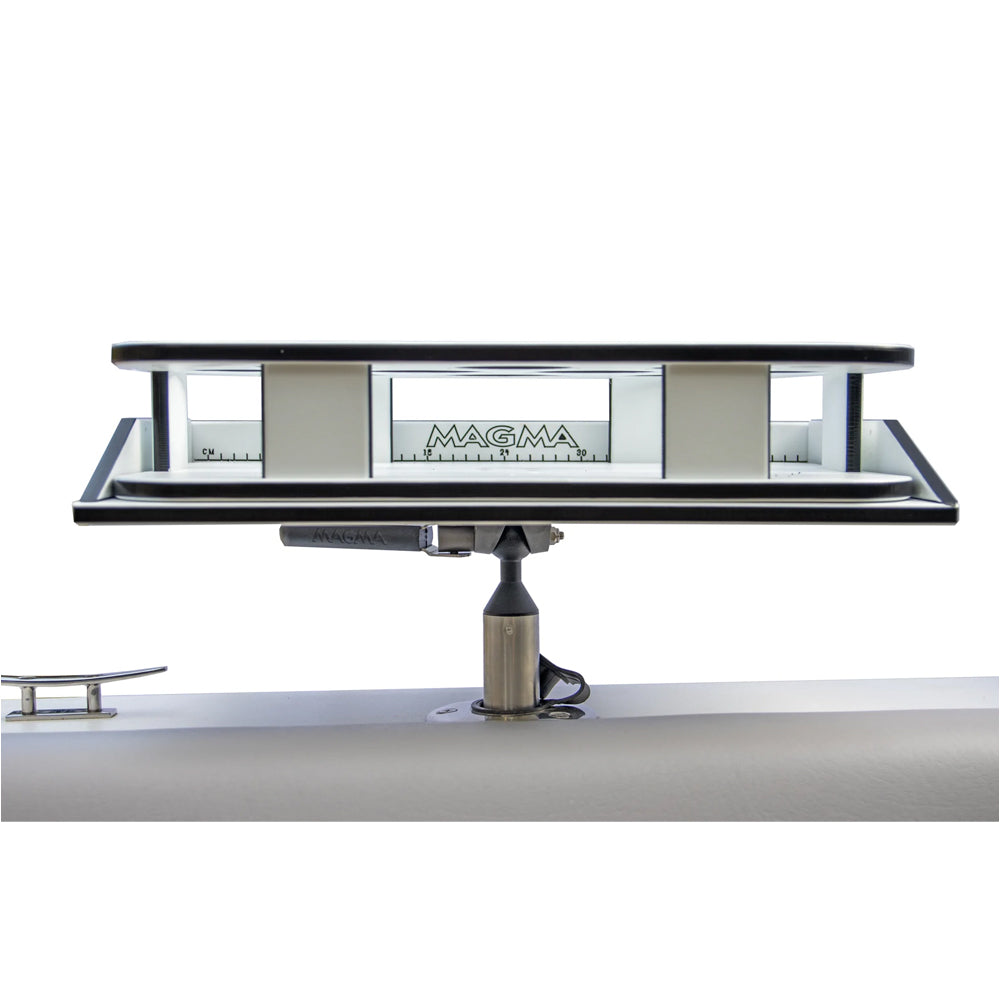 Magma Rectangle Party Table wFillet Table LeveLock Mount T10532