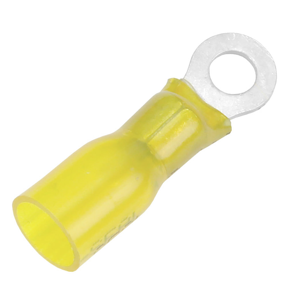 Pacer 1210 AWG Heat Shrink Ring Terminal 8 Stud Size 100 Pack TE108R100