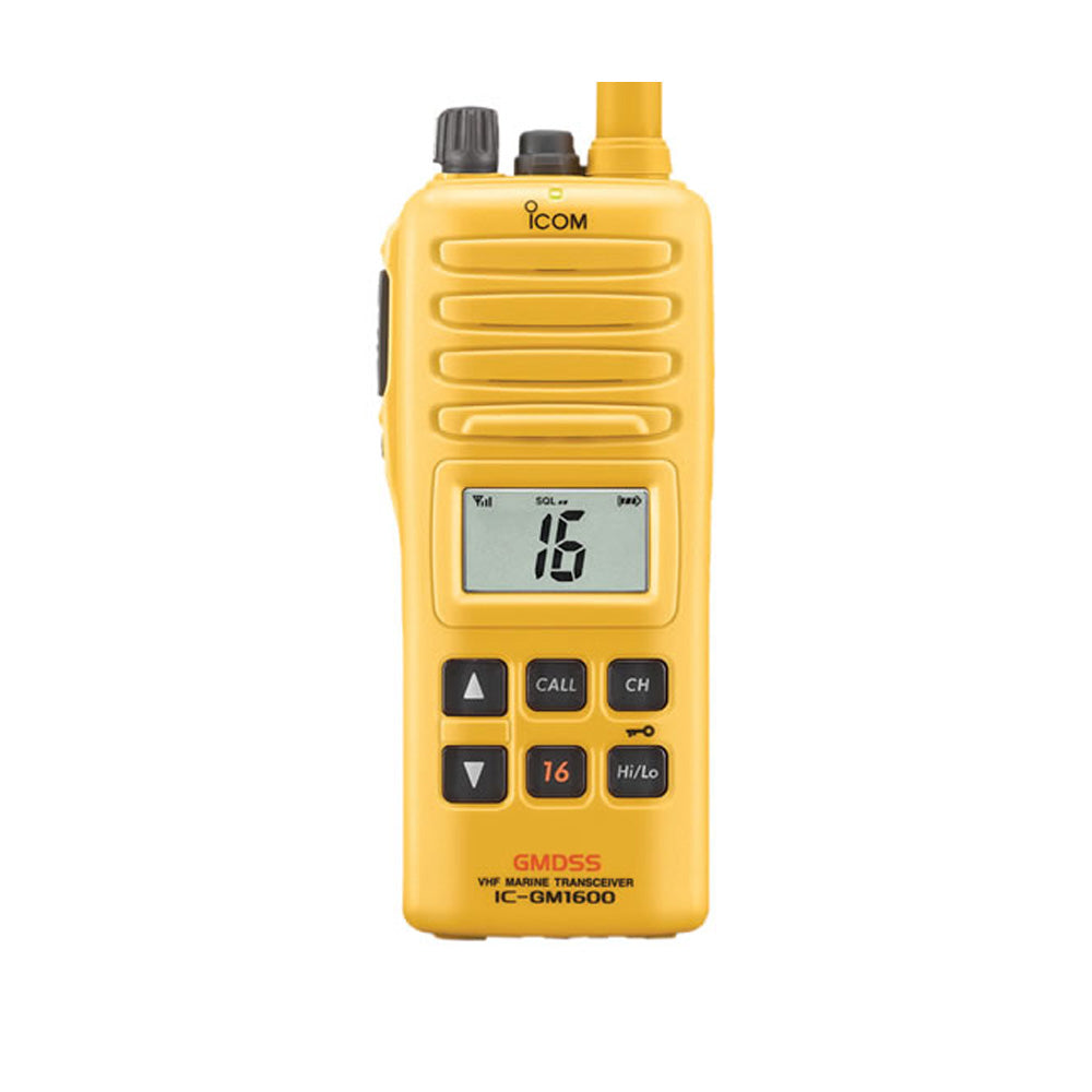 Icom ICGMDSS VHF Handheld wBP234 Battery Charger GM1600DU 71 USA