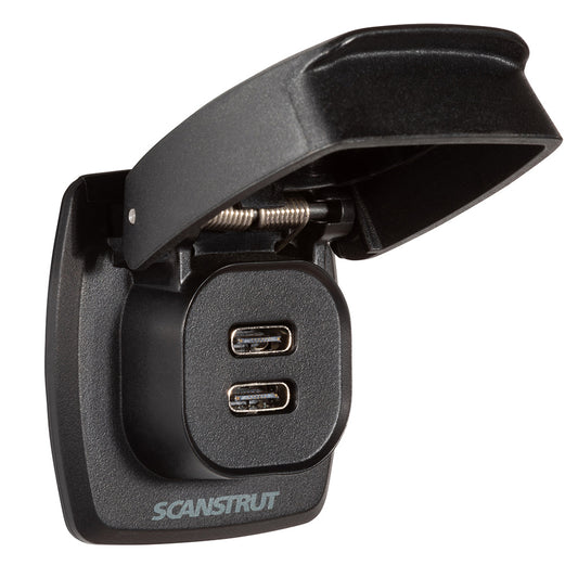 Scanstrut Flip Pro Max  Dual USBC Charge Socket SCUSBF3