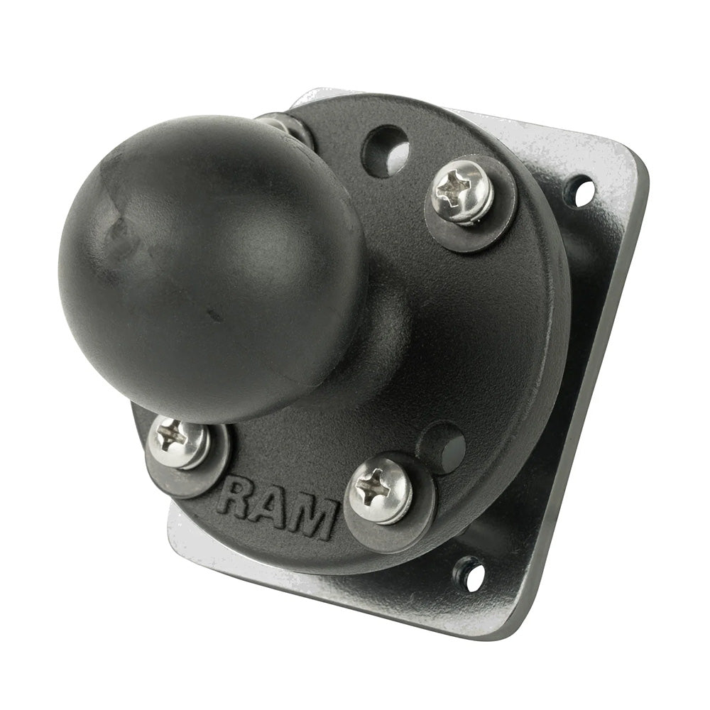 RAM Mount DrillDown Dashboard Ball Base wBacking Plate  C Size RAM2022252U