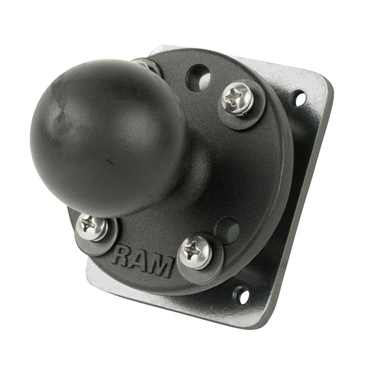 RAM Mount DrillDown Dashboard Ball Base wBacking Plate  C Size RAM2022252U