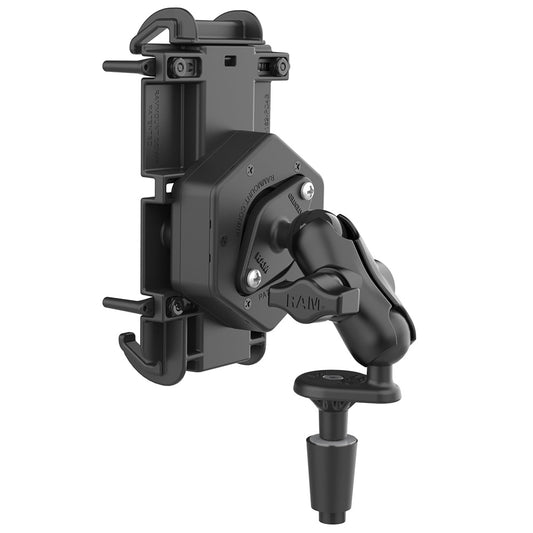 RAM Mount RAM QuickGrip XL Phone Mount wVibeSafe Fork Stem Base Short RAMB176APD4462