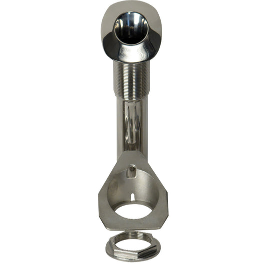 CE Smith 70 Series Screwless Flush Mount Rod Holder  30 Degree  Stainless Steel  Cast Bottom  Black Liner  Boxed 53678C