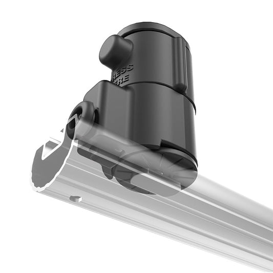 RAM Mount RAM Tube Jr Holder wUniversal AdaptAPost Track Base 6 Post RAP390AAPUTU