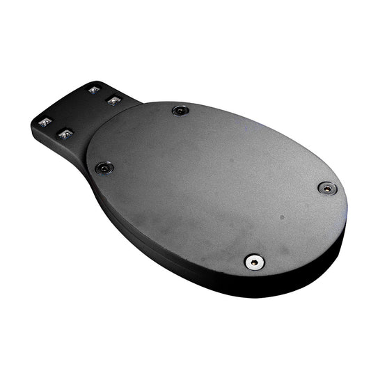 Seaview Modular Plate to Fit Searchlights  Thermal Cameras on Seaview Mounts Ending in M1 or M2  Black ADABLANKBLK