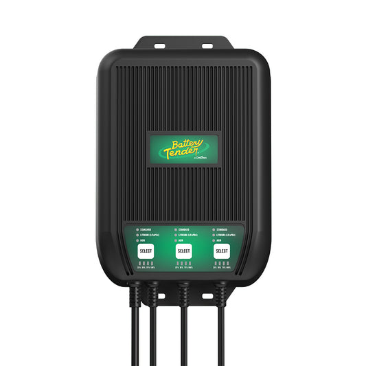 Battery Tender WaveCharge Pro 3Bank 12V 30A Battery Charger 0221008DLWH