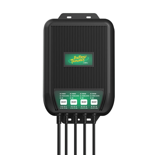 Battery Tender WaveCharge Pro 4Bank 12V 40 AMP Battery Charger 0221009DLWH
