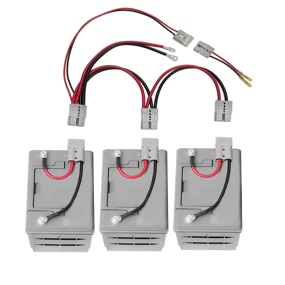 ConnectEase 3 12V Battery Parallel System wSolar RCE312SLR