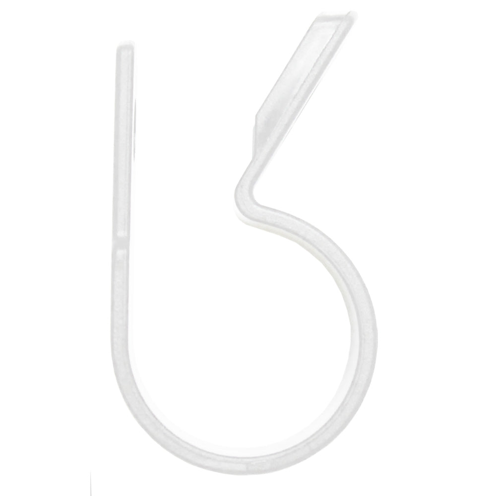 Pacer Nylon CClamps  14  Natural Color  100 Pack BCCH04100