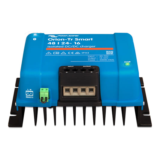 Victron OrionTr Smart 482416A 380W Isolated DCDC Charger ORI482438120
