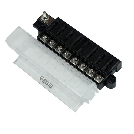 Egis RT Fuse Block  8 Circuit wCover 8046