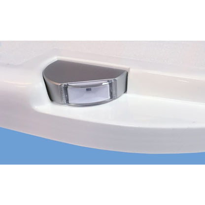 Lumitec Surface Mount Aluminum Navigation Light Port  Red 101845