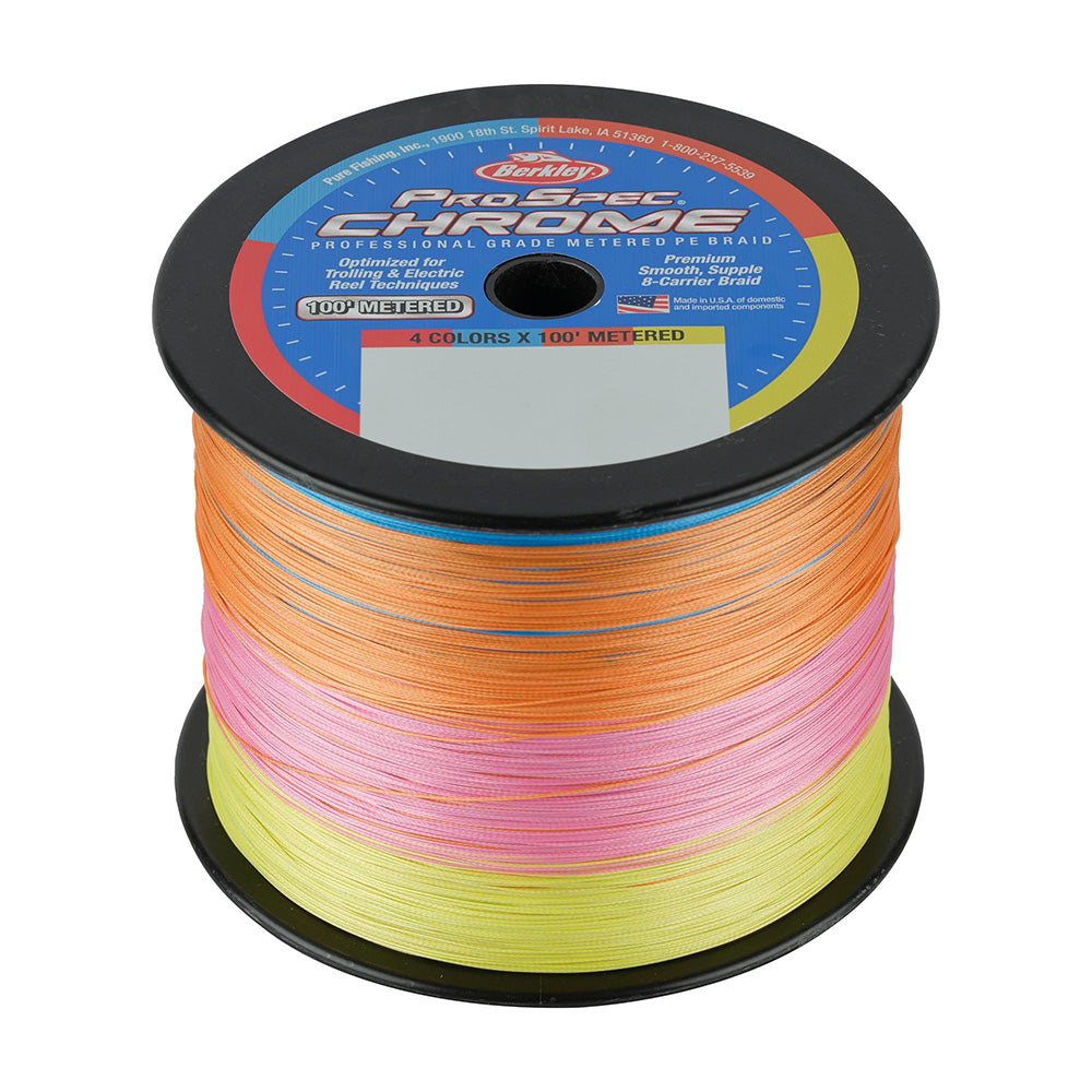 Berkley ProSpec Chrome 4 x 100 Metered Braid  20lb  3500yd 1640955