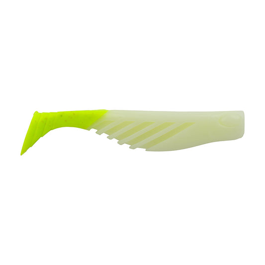 Berkley Gulp Saltwater Ripple Mullet  3  GlowChartreuse GSRM3GC 1637698
