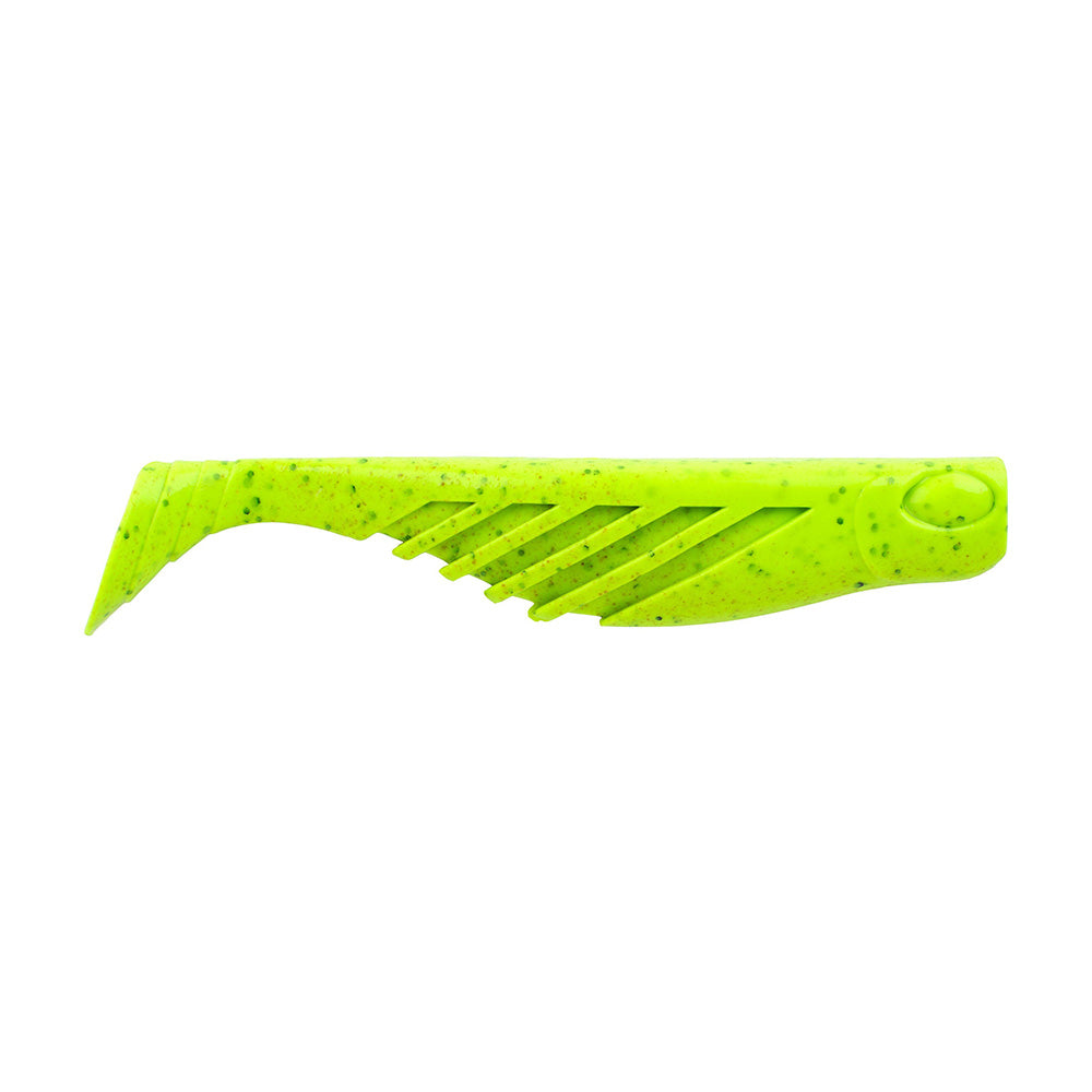 Berkley Gulp Saltwater Ripple Mullet  4  Chartreuse Pepper GSRM4CP 1637696