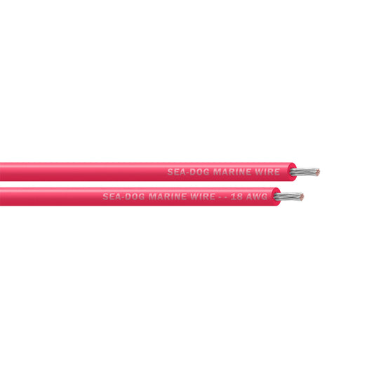 SeaDog 18 AWG Pink Primary Wire  1000 8018099