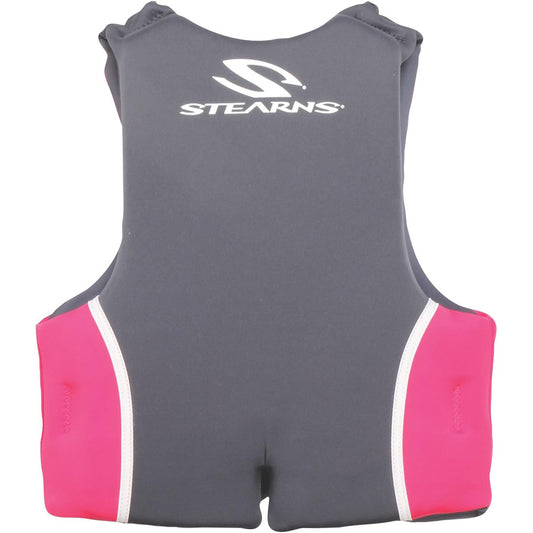 Stearns Youth Hydroprene Life Vest  Type III  PinkHot Pink  5090lbs 2000036923