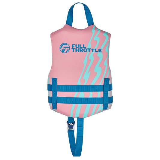 Full Throttle Child Rapid Dry Life Jacket  Pink 14210010500126