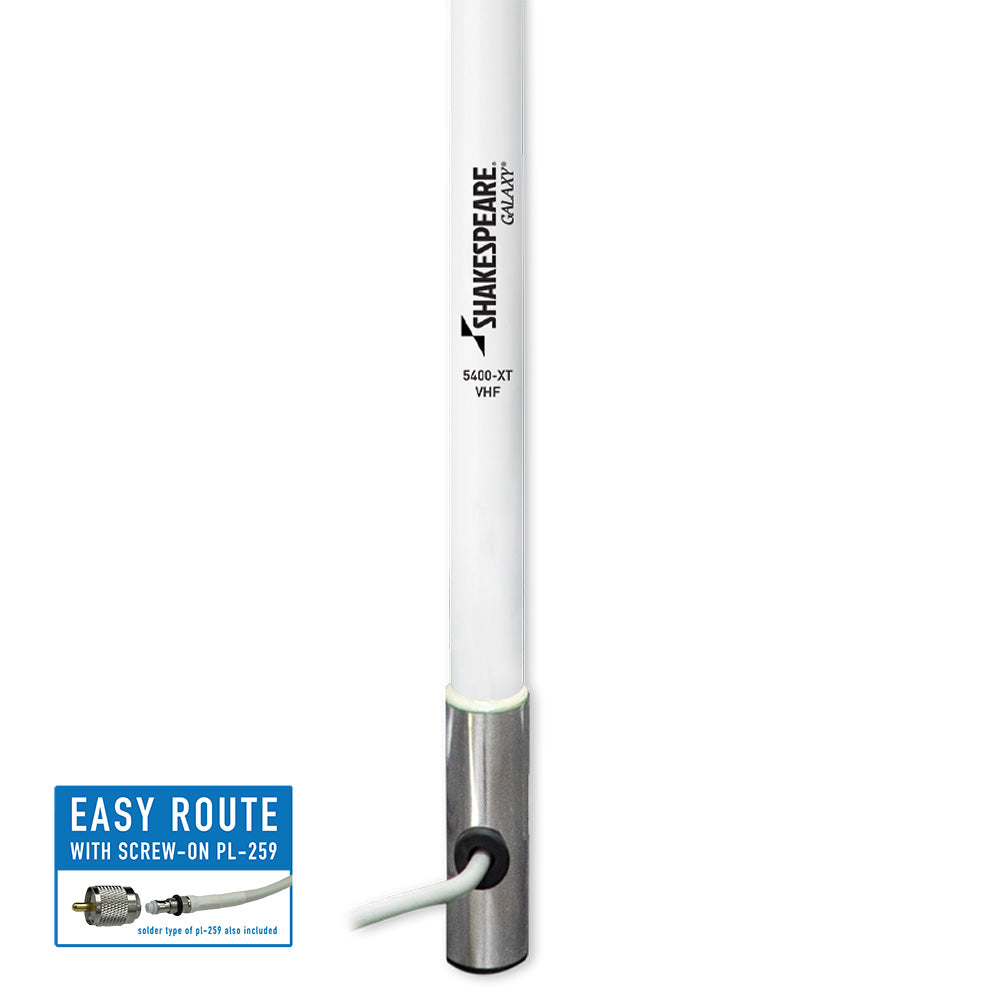 Shakespeare 5400XT Galaxy 4 VHF Antenna  3dB Gain 5400XT